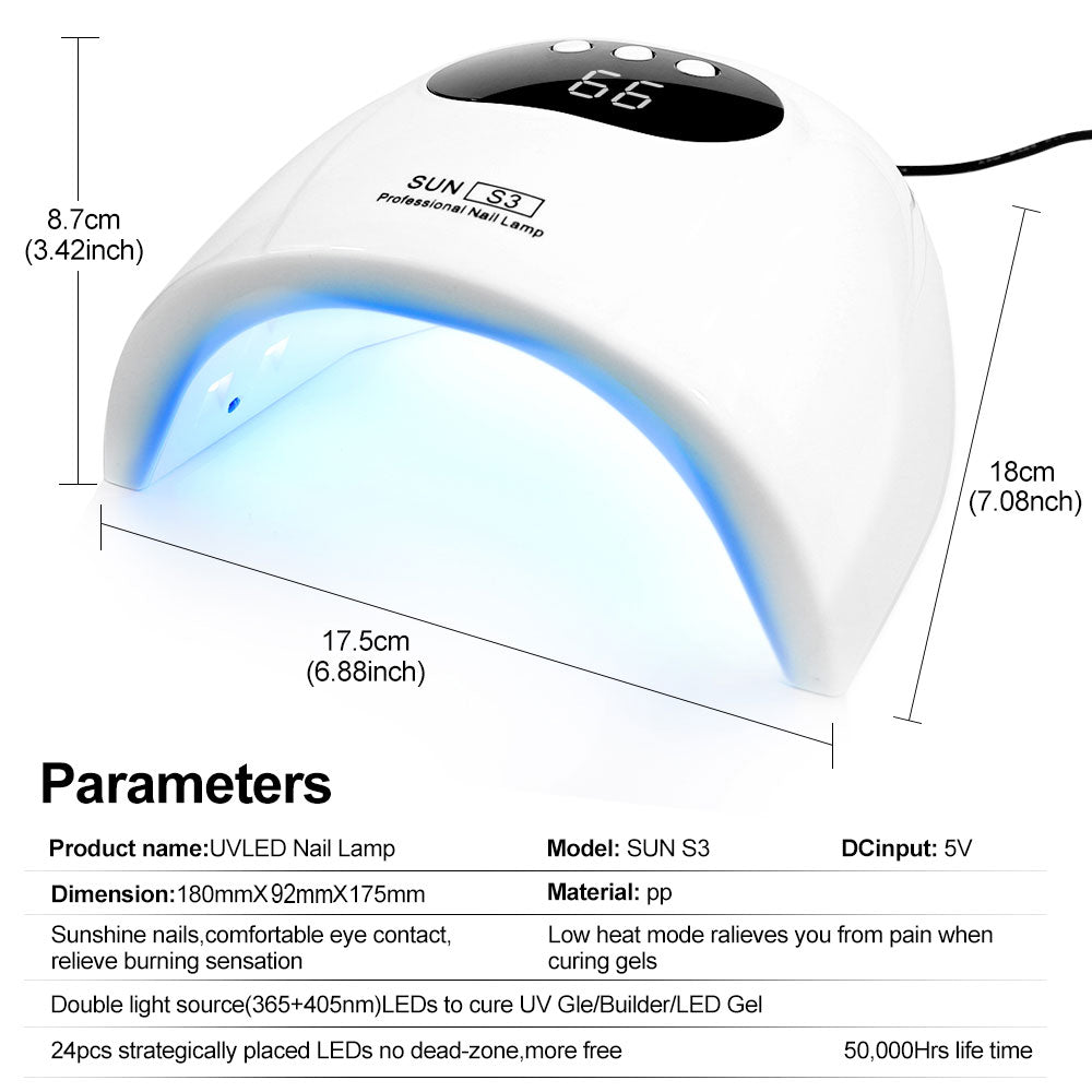 UV LED Nail Lamp Dryer