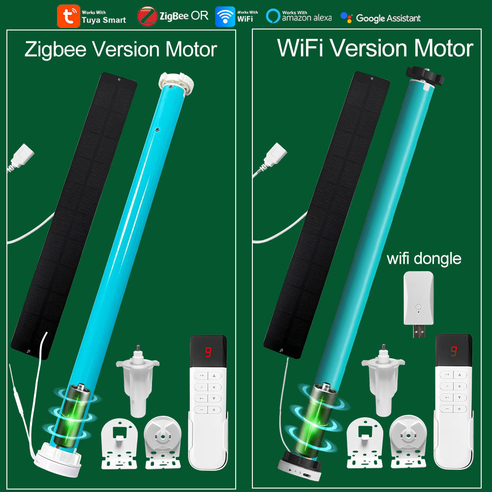Smart Electric Curtain Motor For 38MM Aluminum Tube