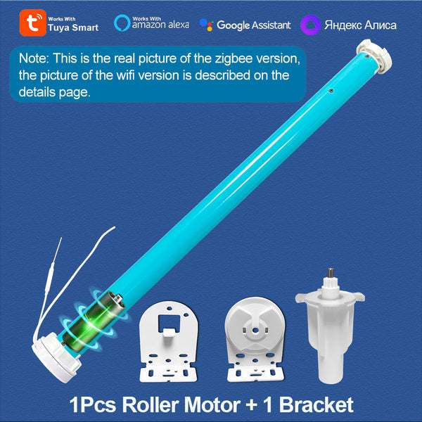Smart Electric Curtain Motor For 38MM Aluminum Tube