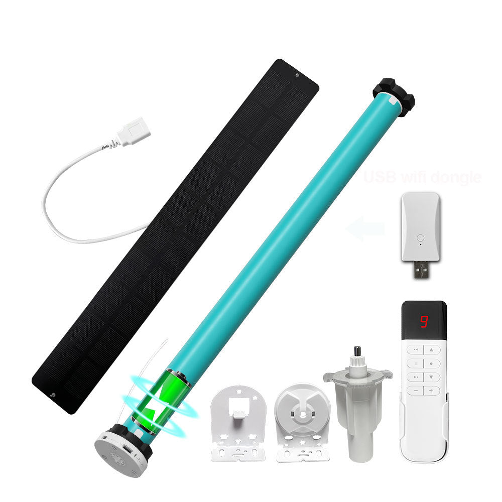 Smart Electric Curtain Motor For 38MM Aluminum Tube