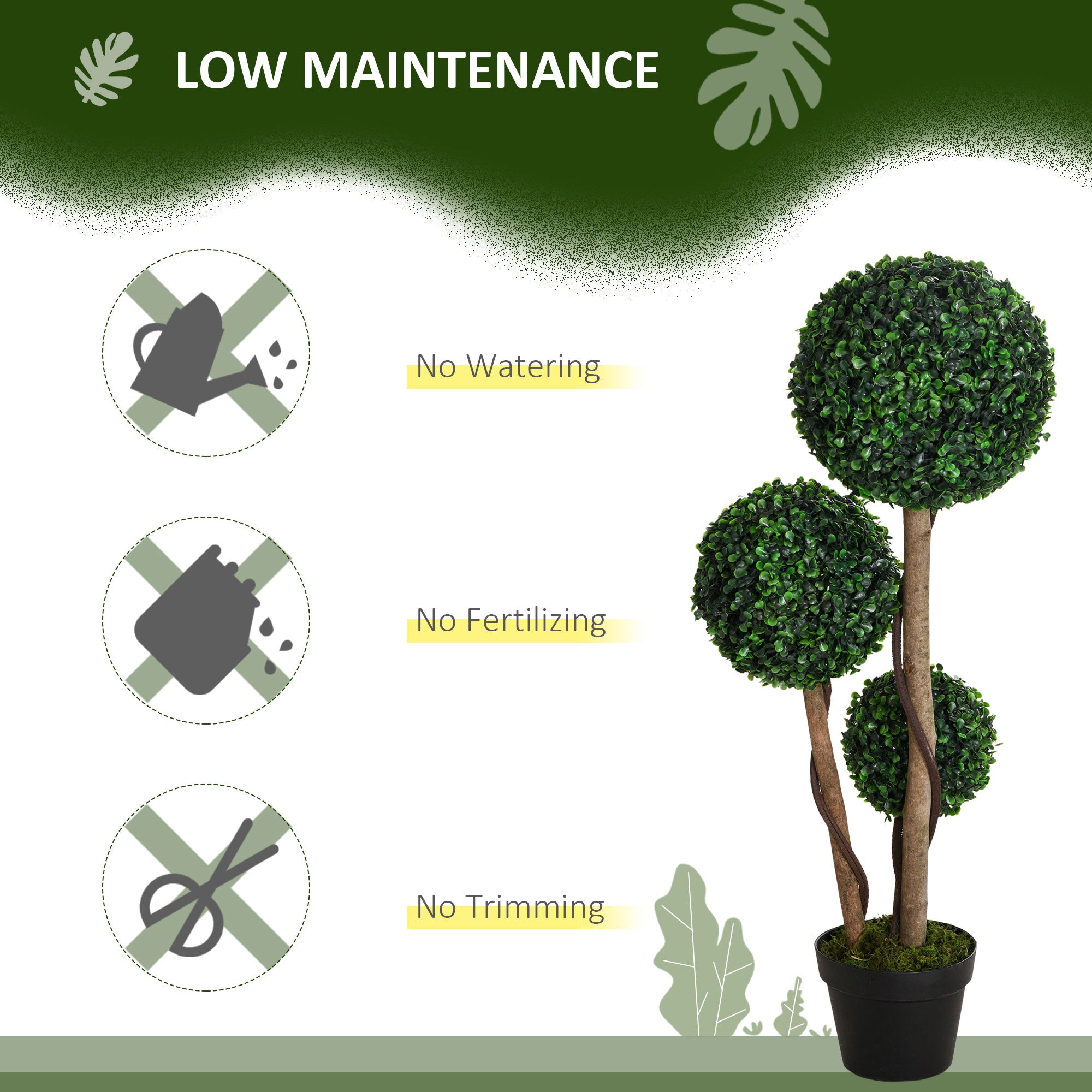 artificial plants for home decor
