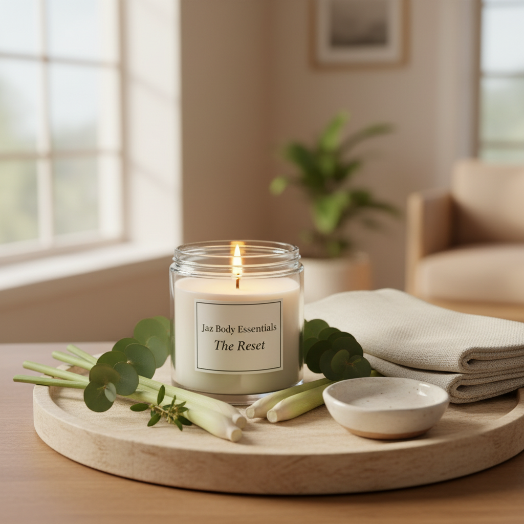 The Reset Candle — Lemongrass & Eucalyptus