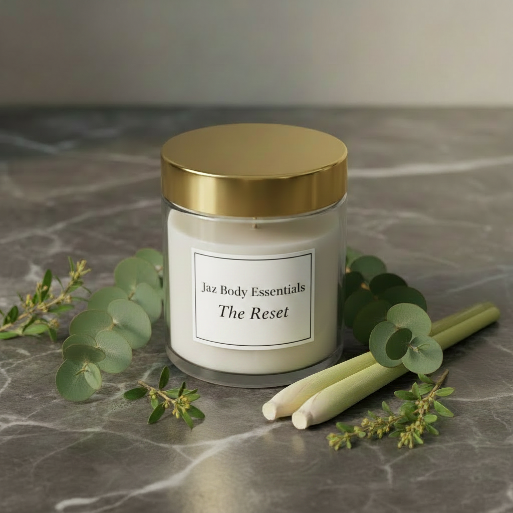 The Reset Candle — Lemongrass & Eucalyptus