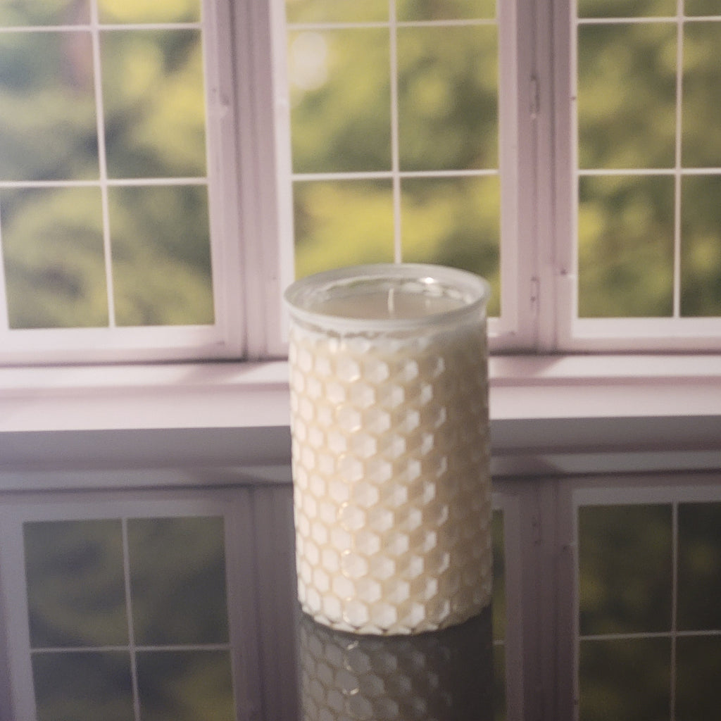 Mahogany Tobacco Pillar Candle